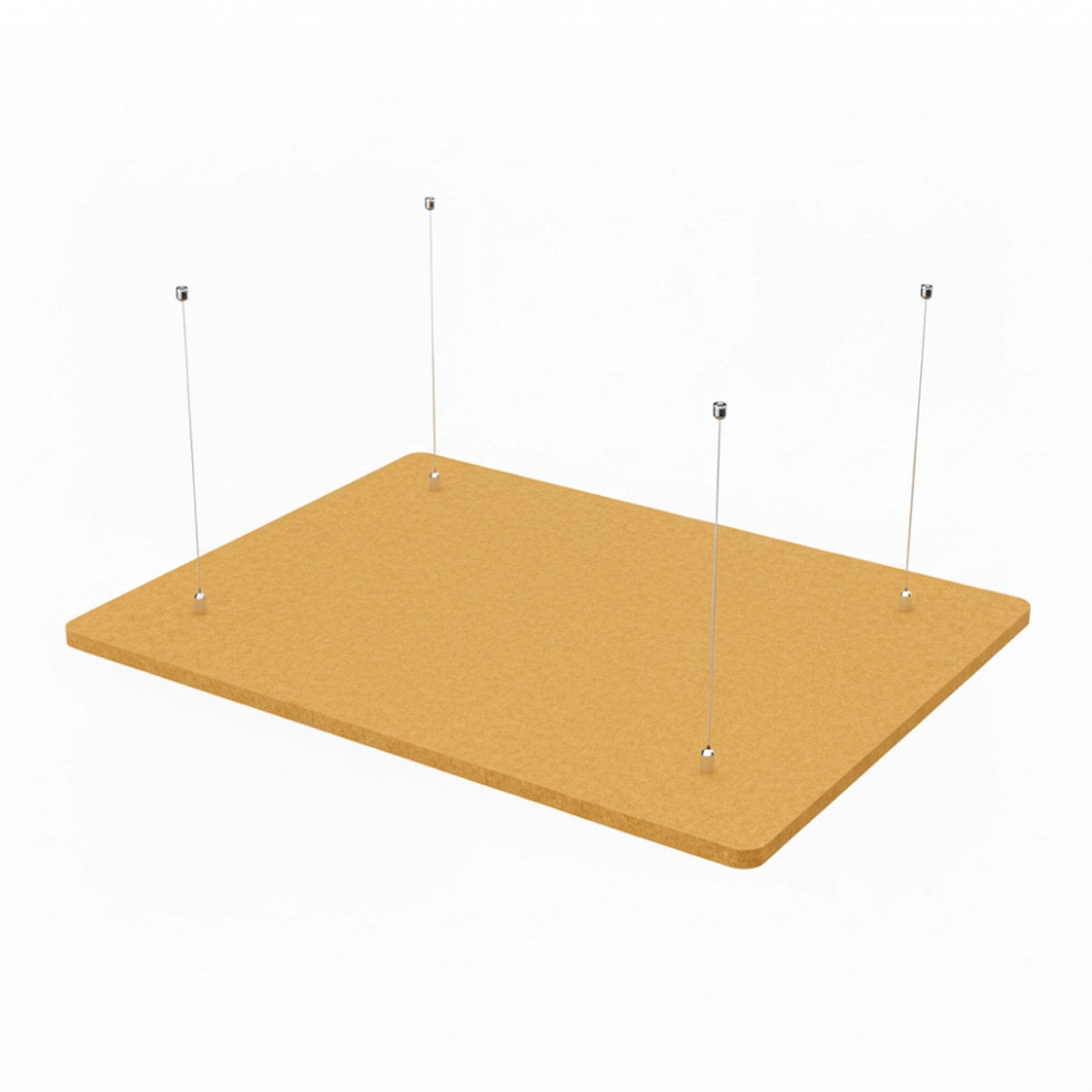 Suspended Ceiling Panels - Acoustic Felt RECTANGLE on white background DecorMania UK